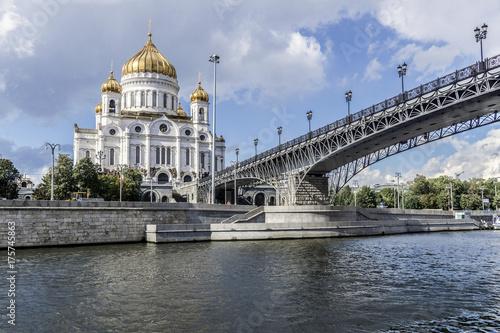 Cathedral of Christ the Saviour in Moscow, Russia.