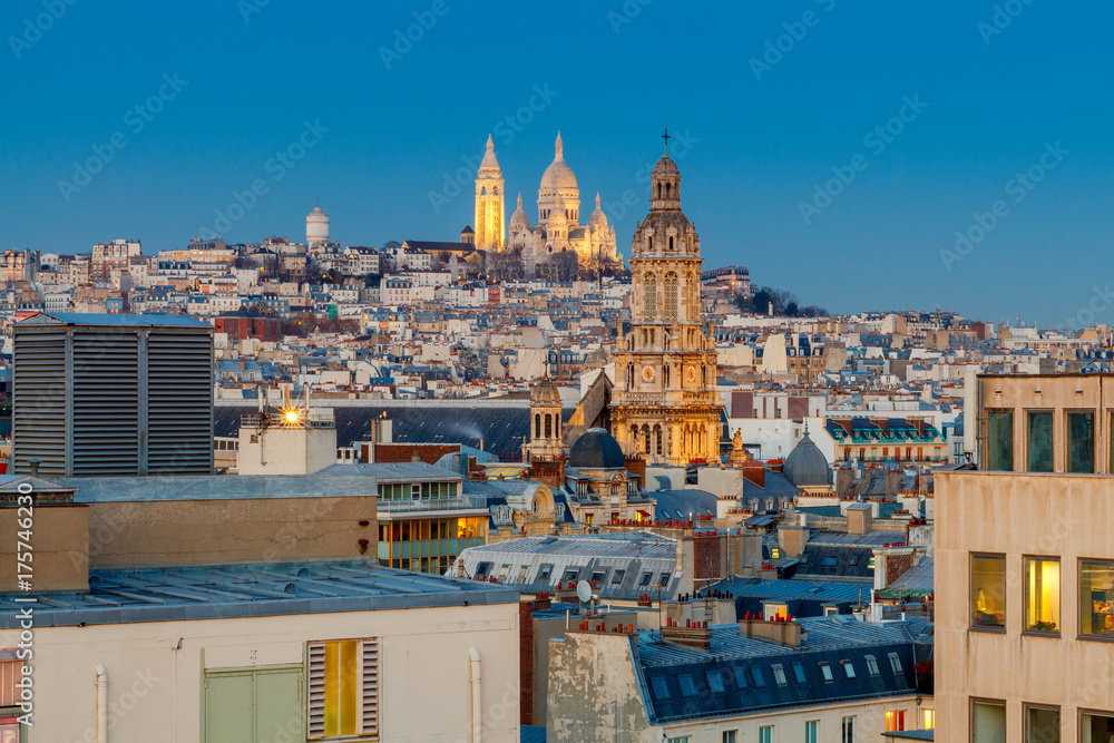 Fototapeta premium Paris. Basilica Sacre Coeur