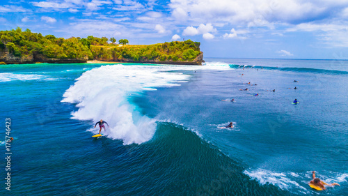 Suluban surf beach. Bali, Indonesia. photo