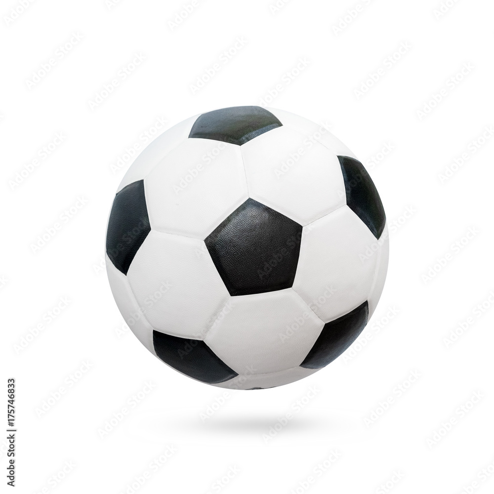 Soccer football ball closeup image. soccer ball isolated on white background with clipping path. Soccer football ball closeup image. soccer ball isolated on white background with clipping path.
