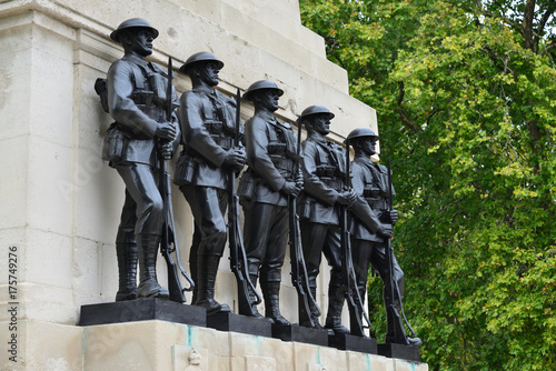 Canvas Print WW1 memorial.