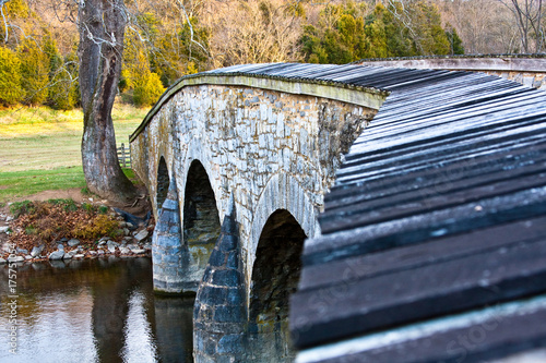 Historic Burnside Bridge on Antietam Battlefield photo