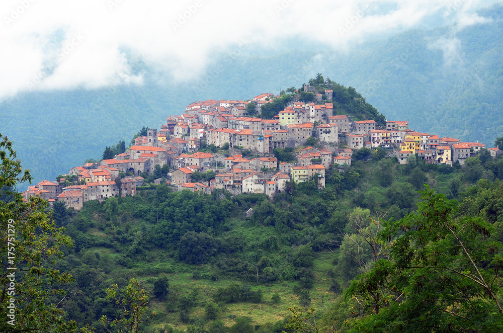 Village of Montefegatasi, Italy