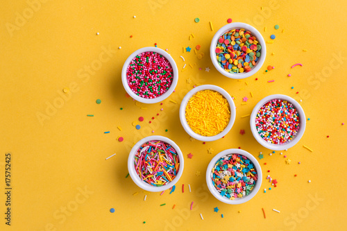 Various sugar sprinkles