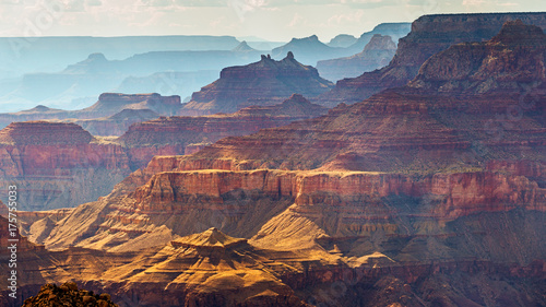 Canvas-taulu Grand Canyon South Rim as seen from  Desert View, Arizona, USA