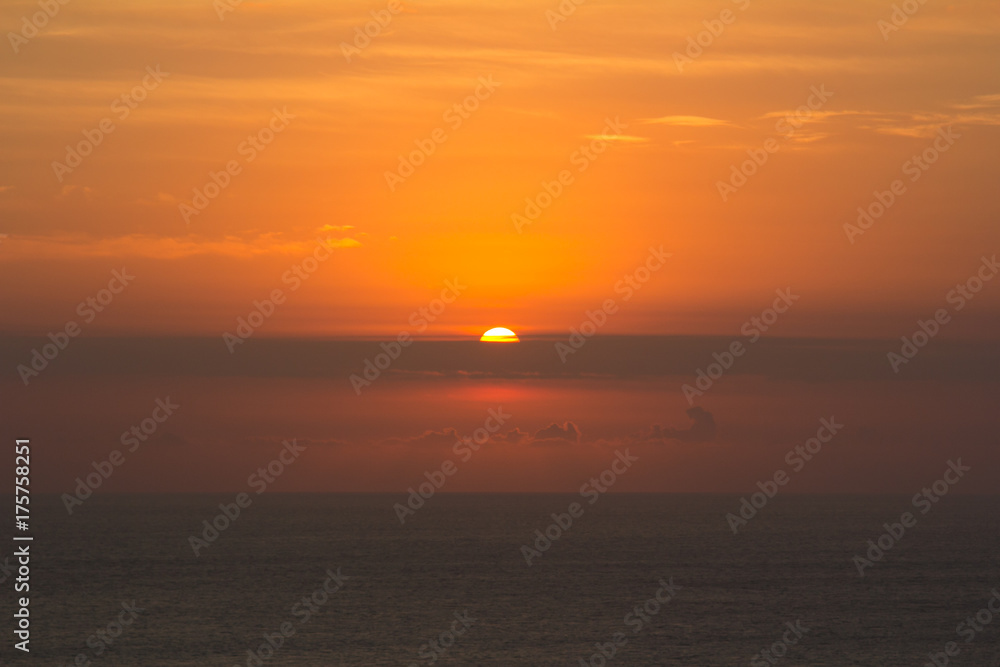 balinese sunset