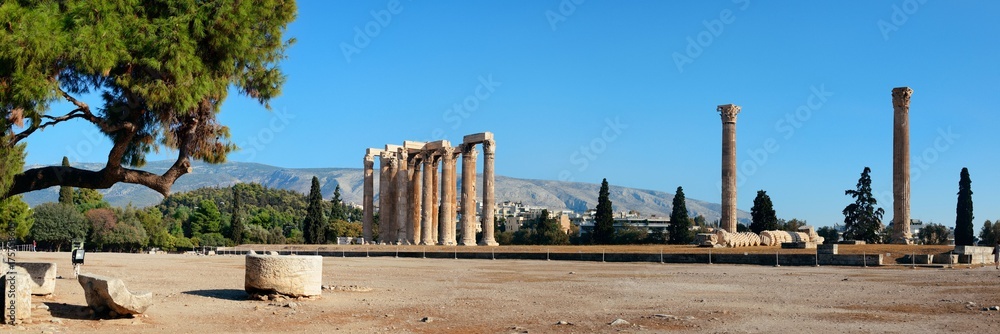 Temple of Zeus panorama