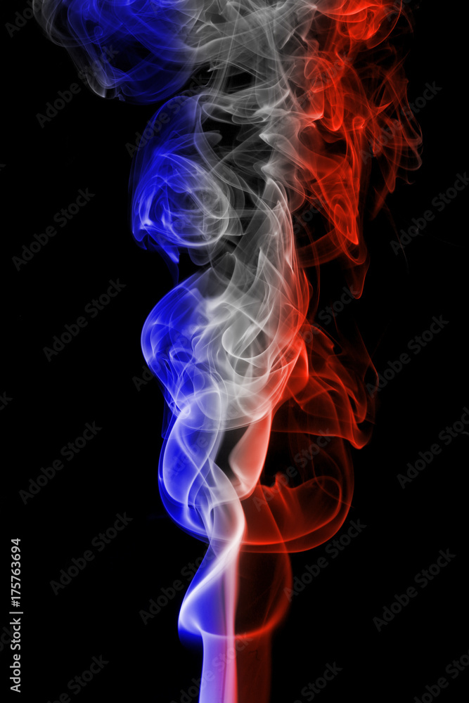 France national smoke flag