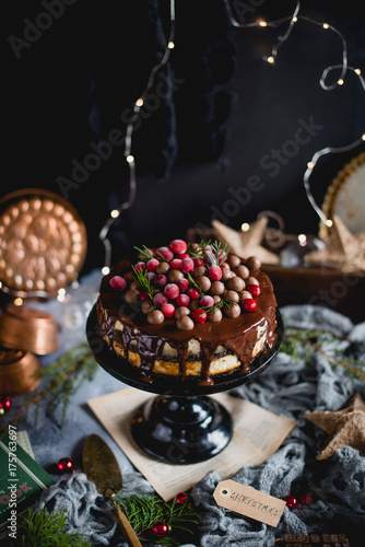 christmas cheesecake