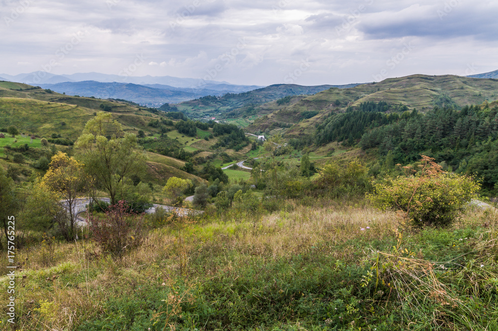 Mountains in Maramures region (Romania)