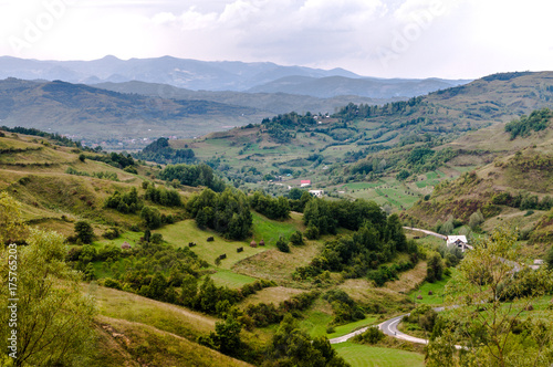 Mountains in Maramures region (Romania)