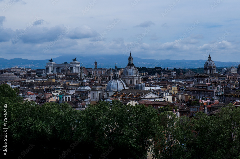Fototapeta premium Rooftops of Rome