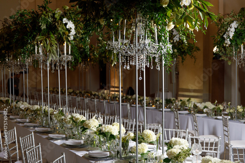 white color flower arrangement