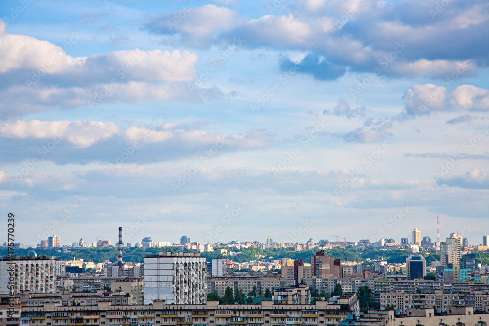 Obraz premium modern city Kyiv