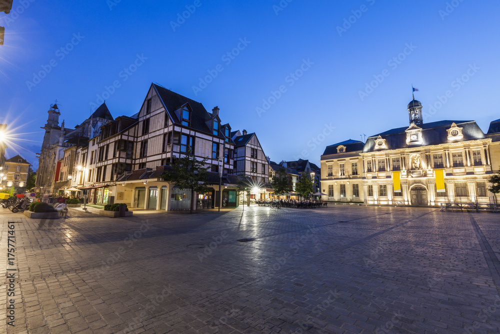 Obraz premium Troyes City Hall