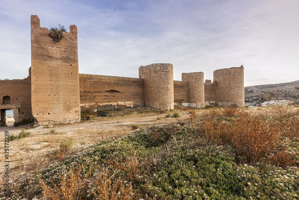 Wall of Jayran in Almeria