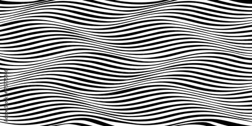 Distorted lines - movement illusion