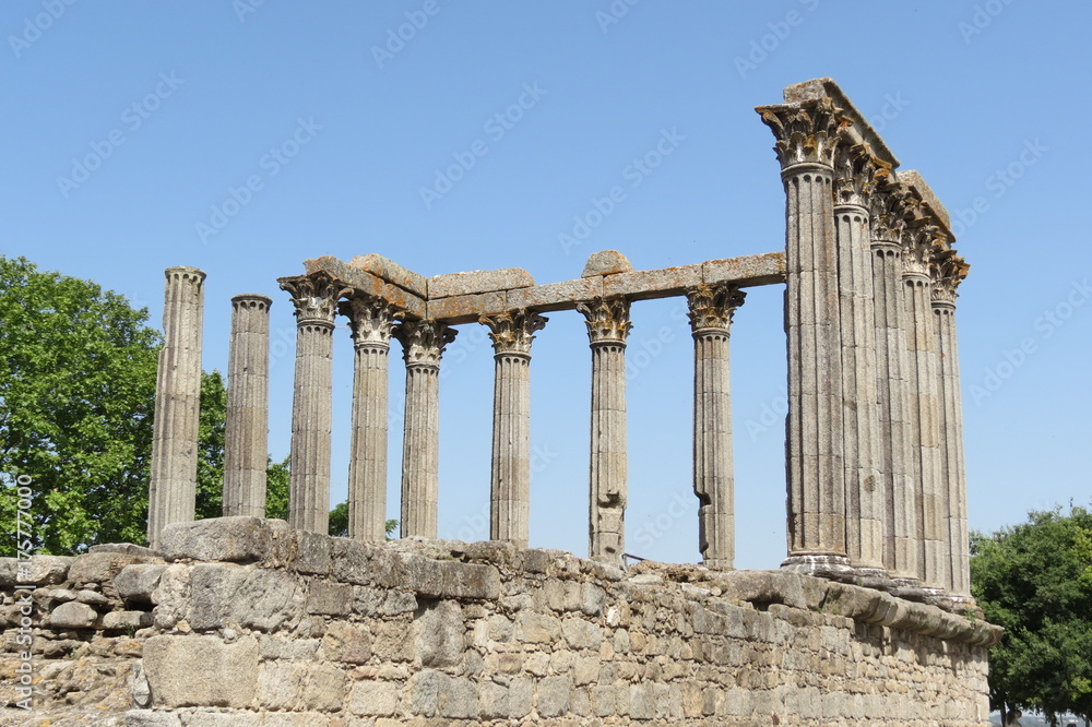 Portugal - Evora - Temple romain