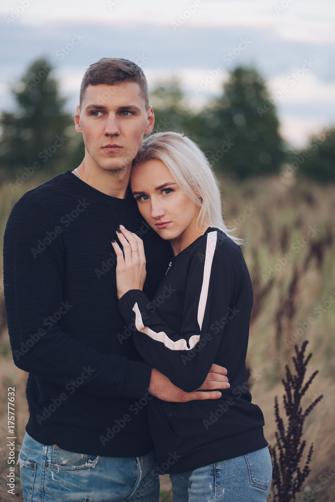 beautiful blonde girl with boyfriend beautiful blonde girl with boyfriend