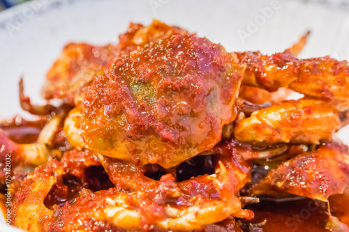 Spicy Marinated Crab