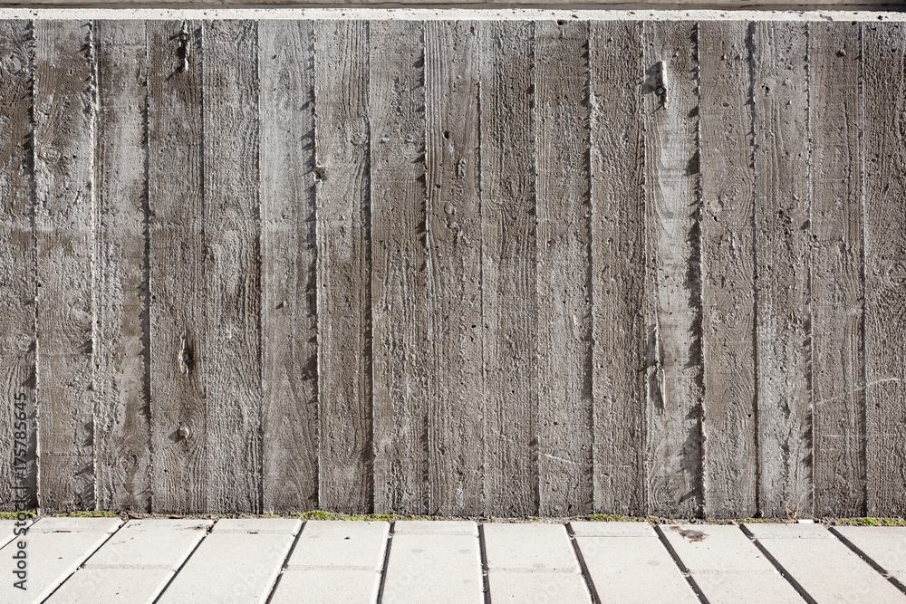 Fototapeta premium Wood board texture concrete wall hard light