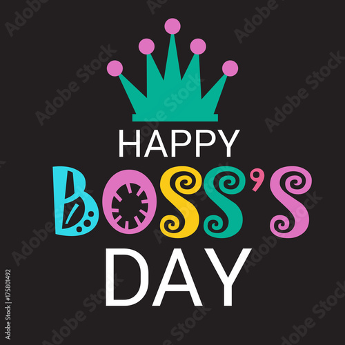 Happy Boss Day.