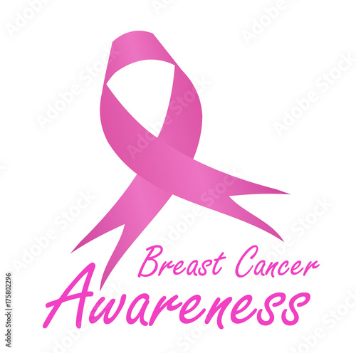 Breast cancer awareness ribbon