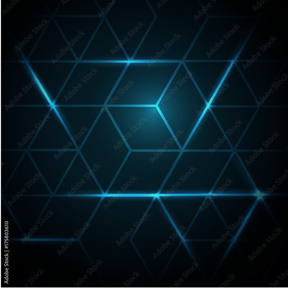 Obraz premium Abstract geometric vector background