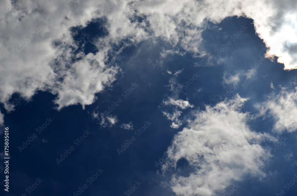 Obraz premium sky and sun with clouds