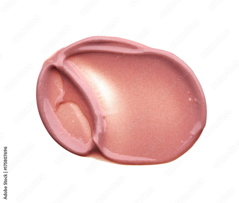 smear paint of cosmetic products smear paint of cosmetic products