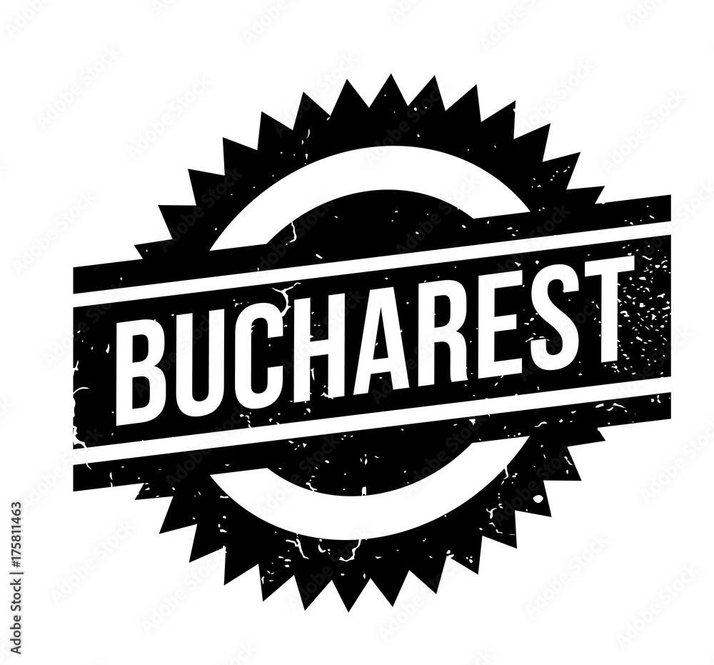 Bucharest rubber stamp. Grunge design with dust scratches. Effects can be easily removed for a clean, crisp look. Color is easily changed. Bucharest rubber stamp. Grunge design with dust scratches. Effects can be easily removed for a clean, crisp look. Color is easily changed.