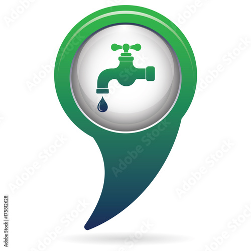 Water tap icon