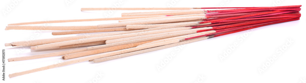 incense sticks isolated on white background incense sticks isolated on white background