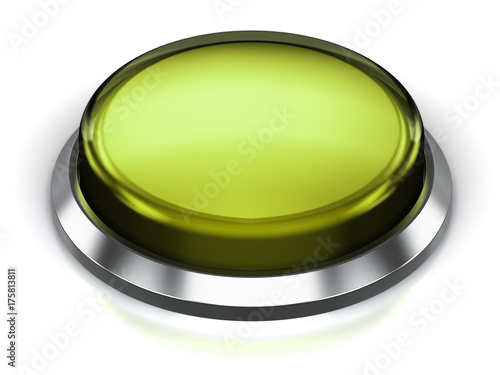 Olive green round button