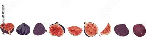 ripe fig fruits

