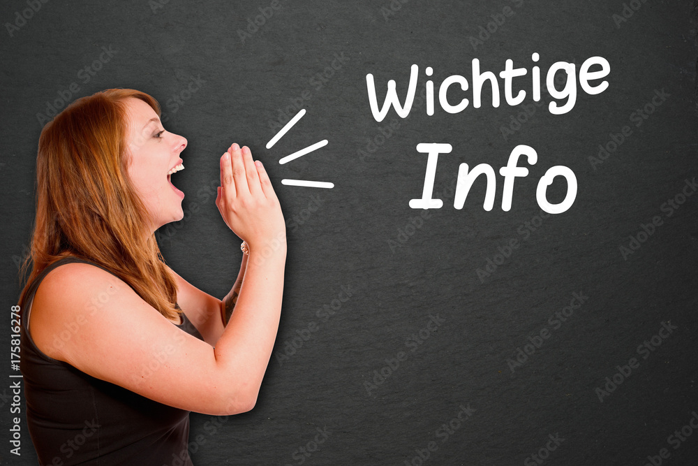 Wichtige Info Stock-Foto | Adobe Stock