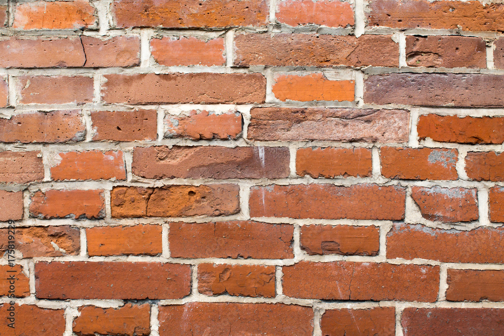 Obraz premium ceglany mur starożytny