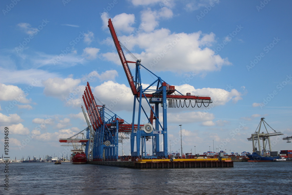 Container Terminals im Hamburger Hafen 