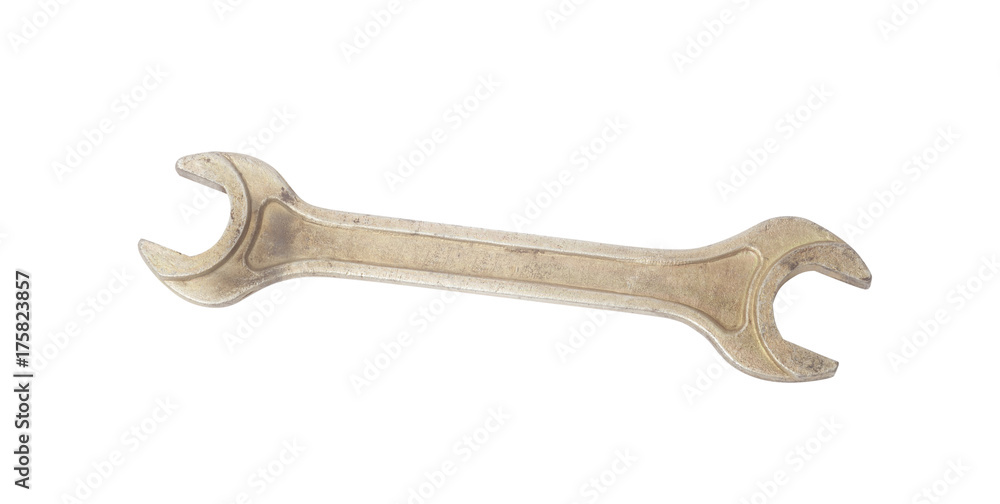 wrench tool for repair isolated on white wrench tool for repair isolated on white