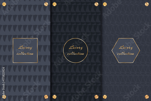 Set of backgrounds for chic products