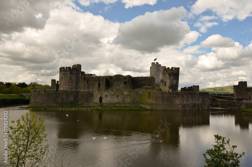 Castello di Caerphilly - Cardiff - Galles