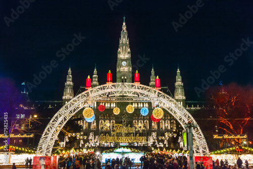 Photography Christmas market in Vienna