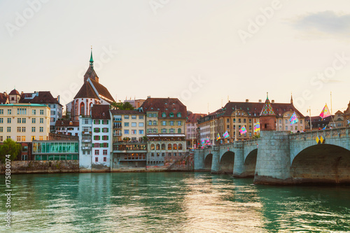 Φωτογραφία Basel cityscape in Switzerland