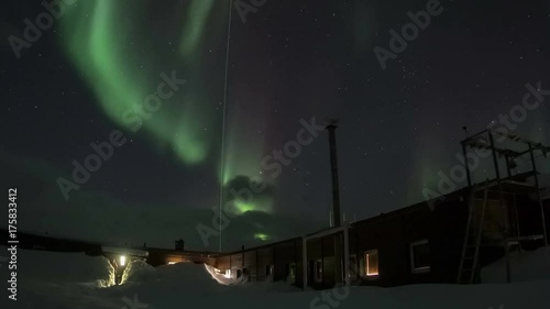 Arctic views in Spitsbergen. Around the fjord Hornsund. photo