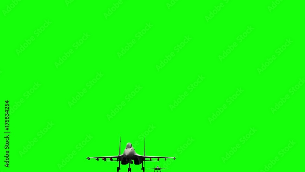 3d rendered animation of jet fighters in flight on green screen
3d rendered animation of jet fighters in flight on green screen