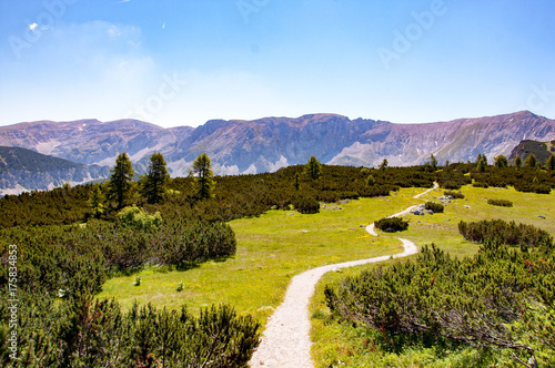 Wanderweg auf der Höss in Hinterstoder