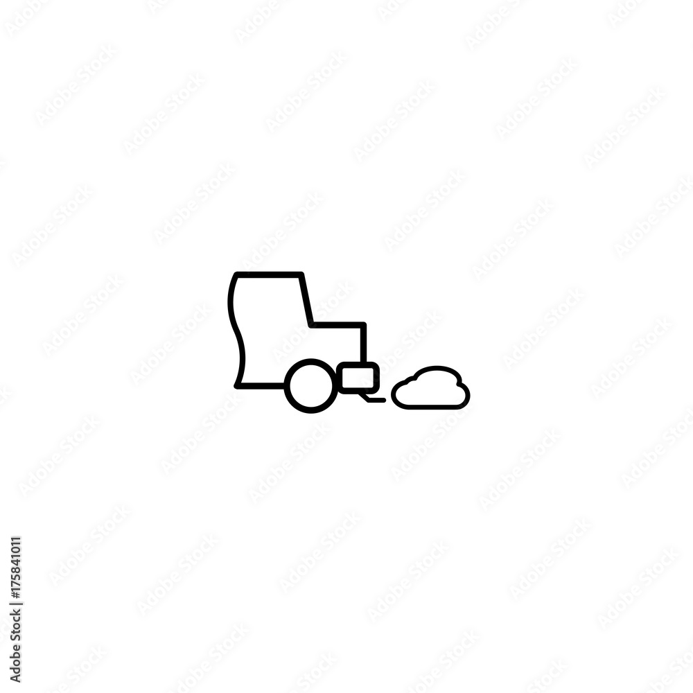 car exhaust icon car exhaust icon