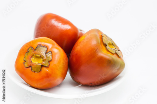 Tableau sur toile Chontaduro (Bactris gasipaes) isolated on white background