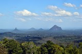View on Glass House Mountains