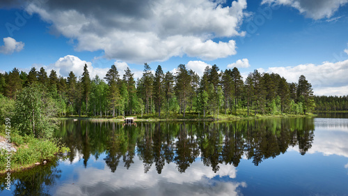 Beautiful Finnish landscape © lucaar